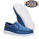 Hey Dude Wally Cru Stretch Canvas Ensign Blue Multi Instappers Heren