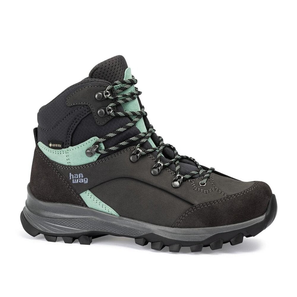 Hanwag Alta Bunion II Lady GTX Asphalt Mint Wandelschoenen Dames