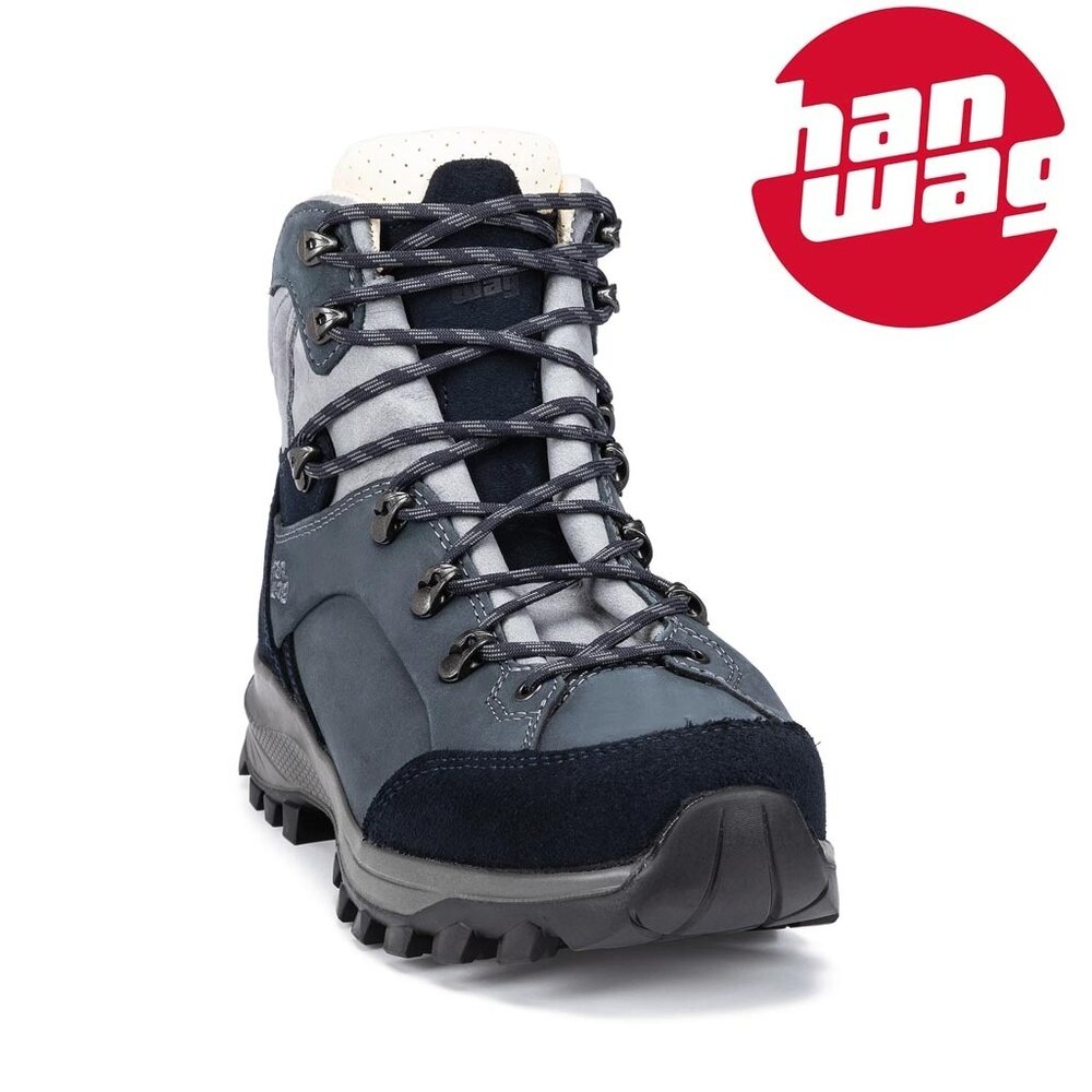 Hanwag Alta Bunion II Lady LL Navy Grey Wandelschoenen Dames