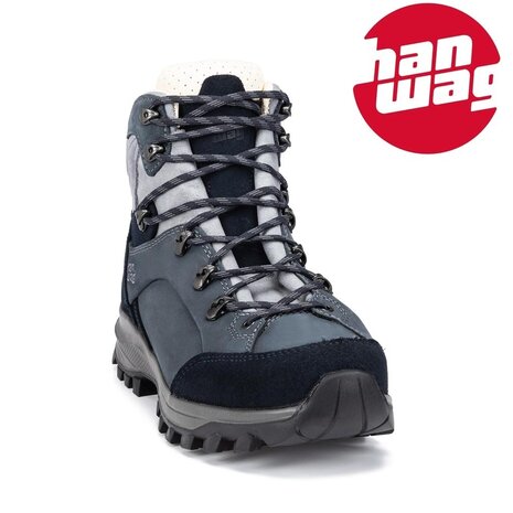 Hanwag Alta Bunion II Lady LL Navy Grey Wandelschoenen Dames