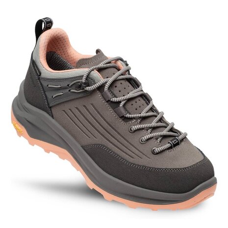 Grisport Overland Grey/Peach Low Wandelschoenen