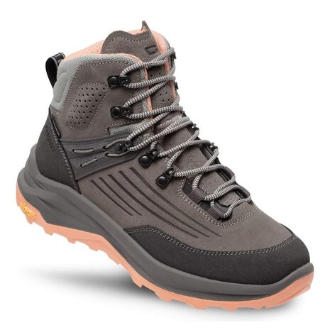 Grisport Overland Grey/Peach Mid Wandelschoenen