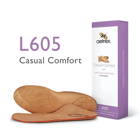 Aetrex Casual Comfort L605 Inlegzolen Dames
