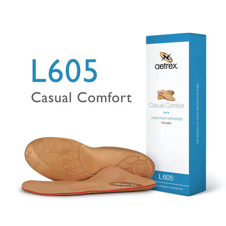 Aetrex Casual Comfort L605 Inlegzolen Heren