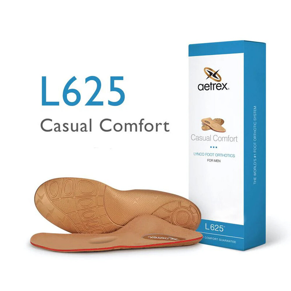 Aetrex Casual Comfort L625 Inlegzolen Heren
