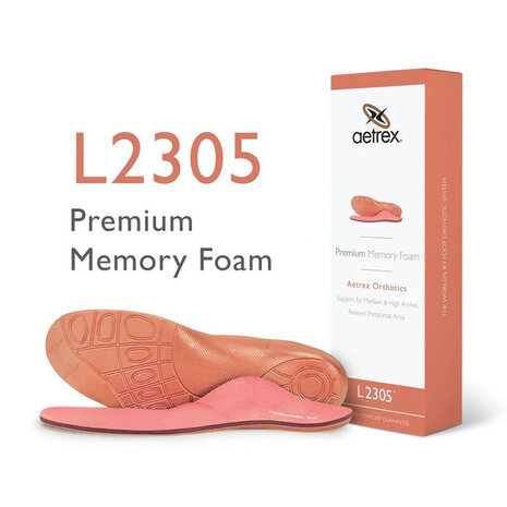 Aetrex Premium Memory Foam L2305 Inlegzolen Dames