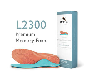 Aetrex Premium Memory Foam L2300 Inlegzolen Heren
