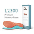 Premium Memory Foam L2300 Inlegzolen Heren