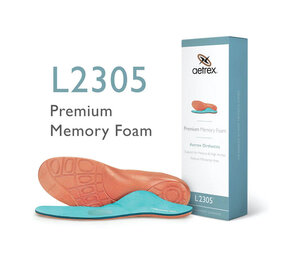 Aetrex Premium Memory Foam L2305 Inlegzolen Heren