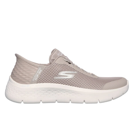Skechers Go Walk Flex Grand Entry Taupe Wandelsneakers Dames
