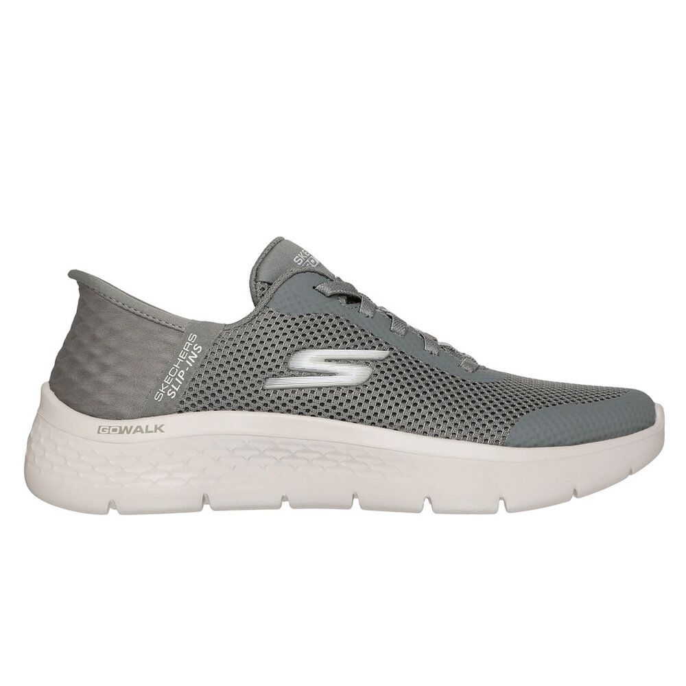 Skechers Go Walk Flex Grand Entry Olive Wandelsneakers Dames