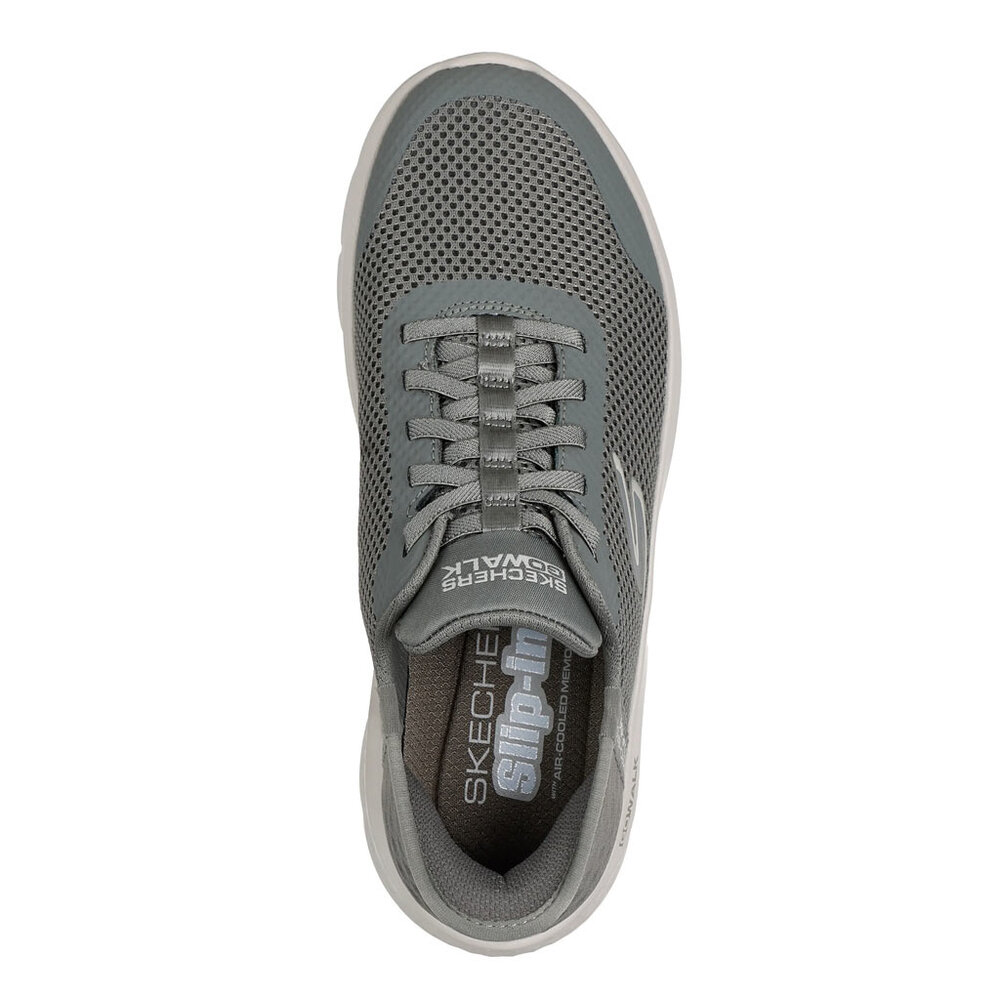 Skechers Go Walk Flex Grand Entry Olive Wandelsneakers Dames