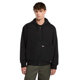 Dickies Unlined Canvas Zwart Hooded Bomber Jack Heren