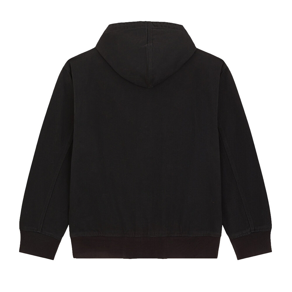 Dickies Unlined Canvas Zwart Hooded Bomber Jack Heren