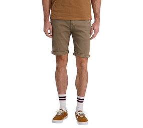 Timezone Slim ScottyTZ Olive Shorts Heren