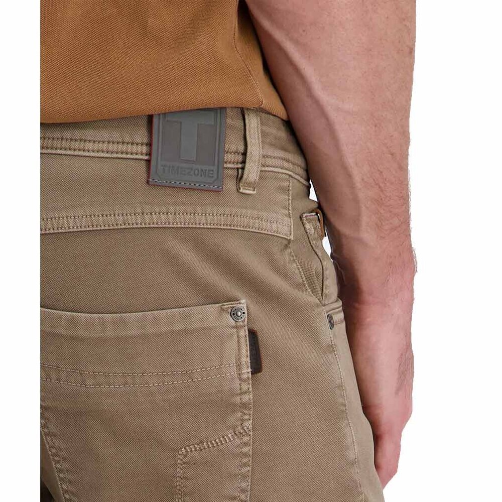 Timezone Slim ScottyTZ Olive Shorts Heren
