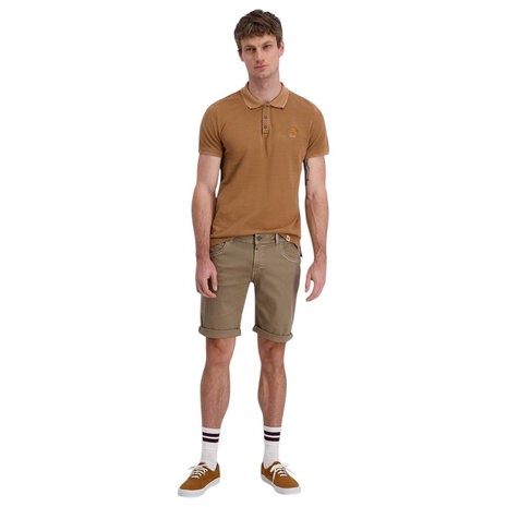 Timezone Slim ScottyTZ Olive Shorts Heren