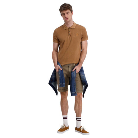 Timezone Slim ScottyTZ Olive Shorts Heren
