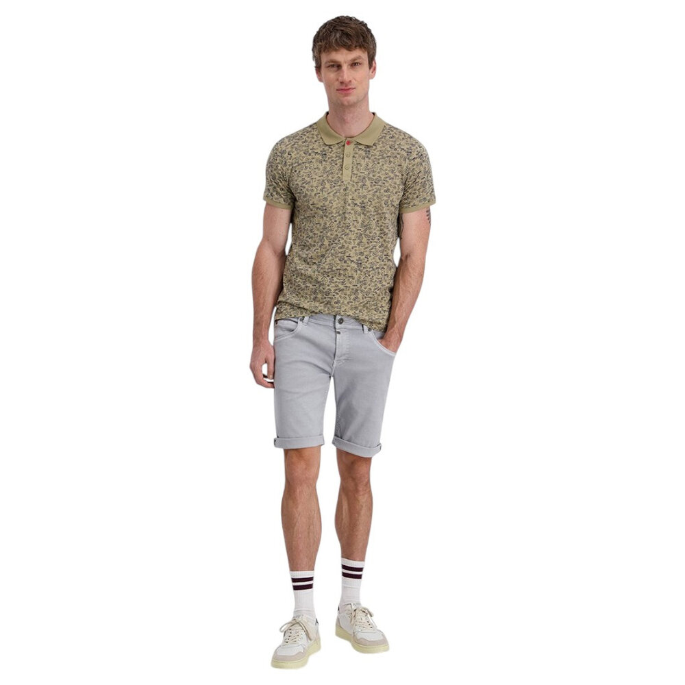Timezone Slim ScottyTZ Light Grey Shorts Heren