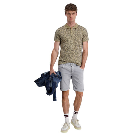Timezone Slim ScottyTZ Light Grey Shorts Heren