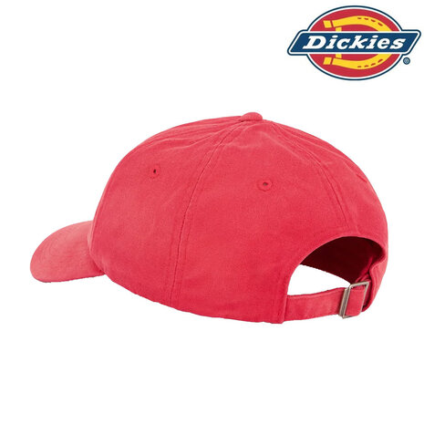Dickies Middlefield Wash Red Dad Cap