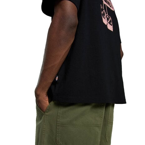 Dickies Polk Zwart T-Shirt Heren