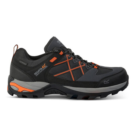 Regatta Samaris Low Isotex Granite Blaze Orange Wandelschoenen Heren