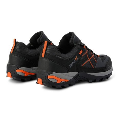 Regatta Samaris Low Isotex Granite Blaze Orange Wandelschoenen Heren