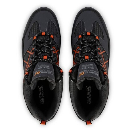 Regatta Samaris Low Isotex Granite Blaze Orange Wandelschoenen Heren