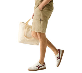 Regatta Shorebay White Pepper Cargo Shorts Heren
