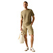 Regatta Shorebay White Pepper Cargo Shorts Heren