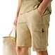Regatta Shorebay White Pepper Cargo Shorts Heren