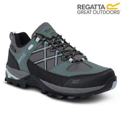 Regatta Samaris Low Isotex Spruce Green Granite​ Wandelschoenen Dames