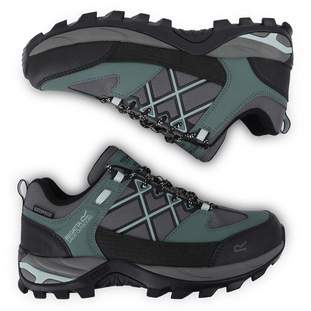 Regatta Samaris Low Isotex Spruce Green Granite​ Wandelschoenen Dames