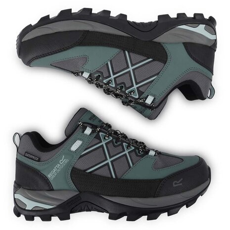 Regatta Samaris Low Isotex Spruce Green Granite​ Wandelschoenen Dames