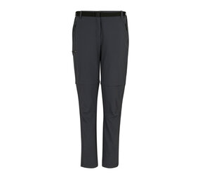 Regatta Xert Stretch Seal Grey Afritsbare Wandelbroek Dames