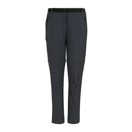 Regatta Xert Stretch Seal Grey Afritsbare Wandelbroek Dames