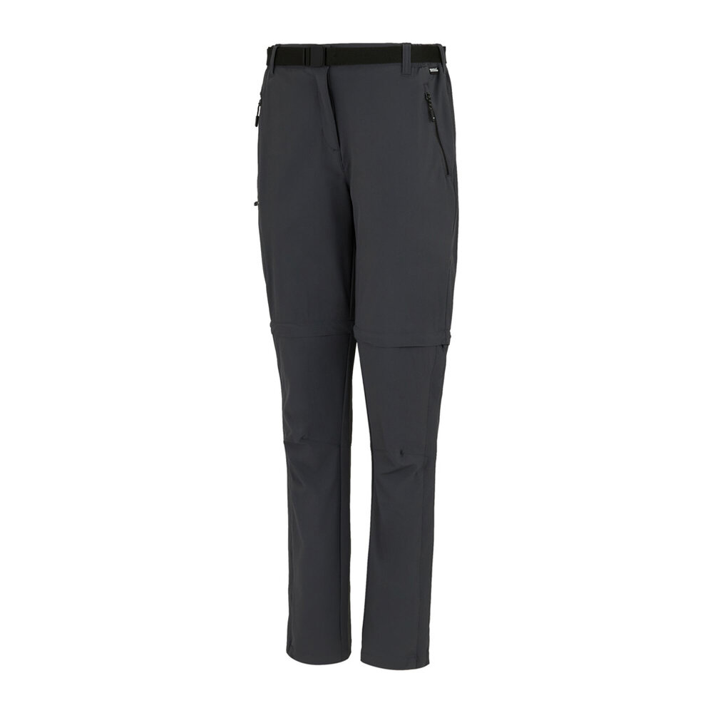 Regatta Xert Stretch Seal Grey Afritsbare Wandelbroek Dames