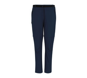 Regatta Xert Stretch Navy Afritsbare Wandelbroek Dames