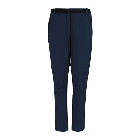 Regatta Xert Stretch Navy Afritsbare Wandelbroek Dames