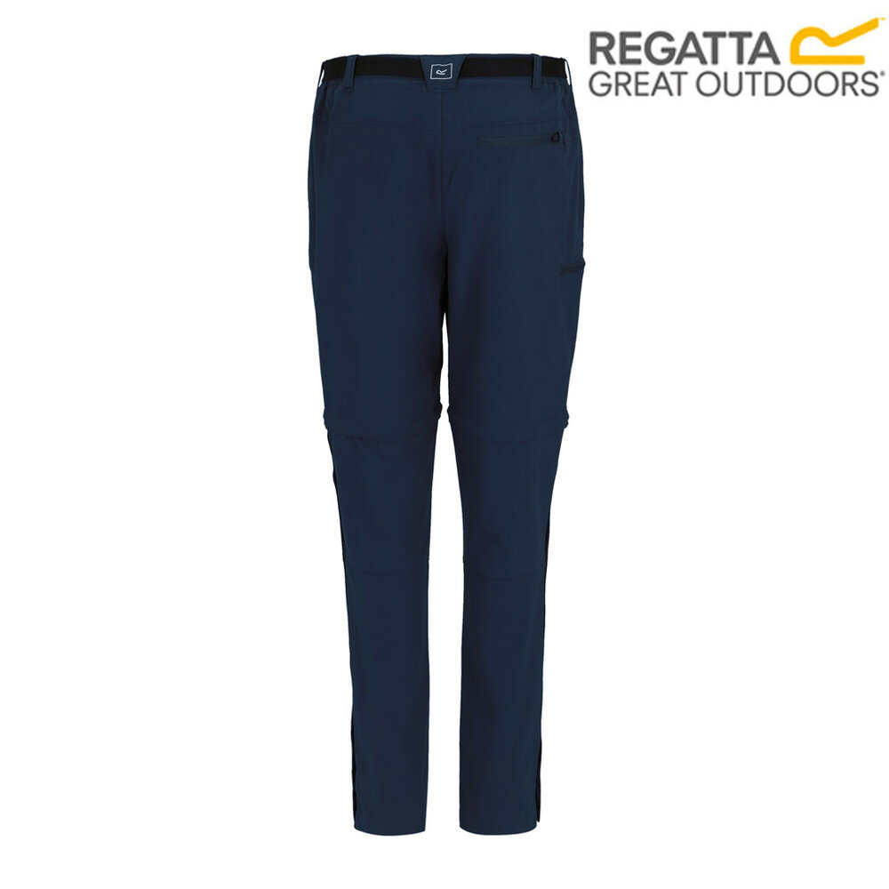 Regatta Xert Stretch Navy Afritsbare Wandelbroek Dames