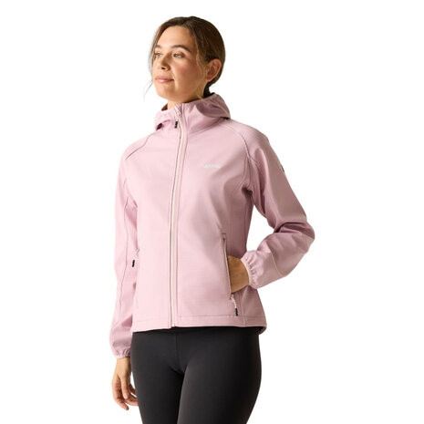 Regatta Arec Powder Lilac Softshell Jas Dames