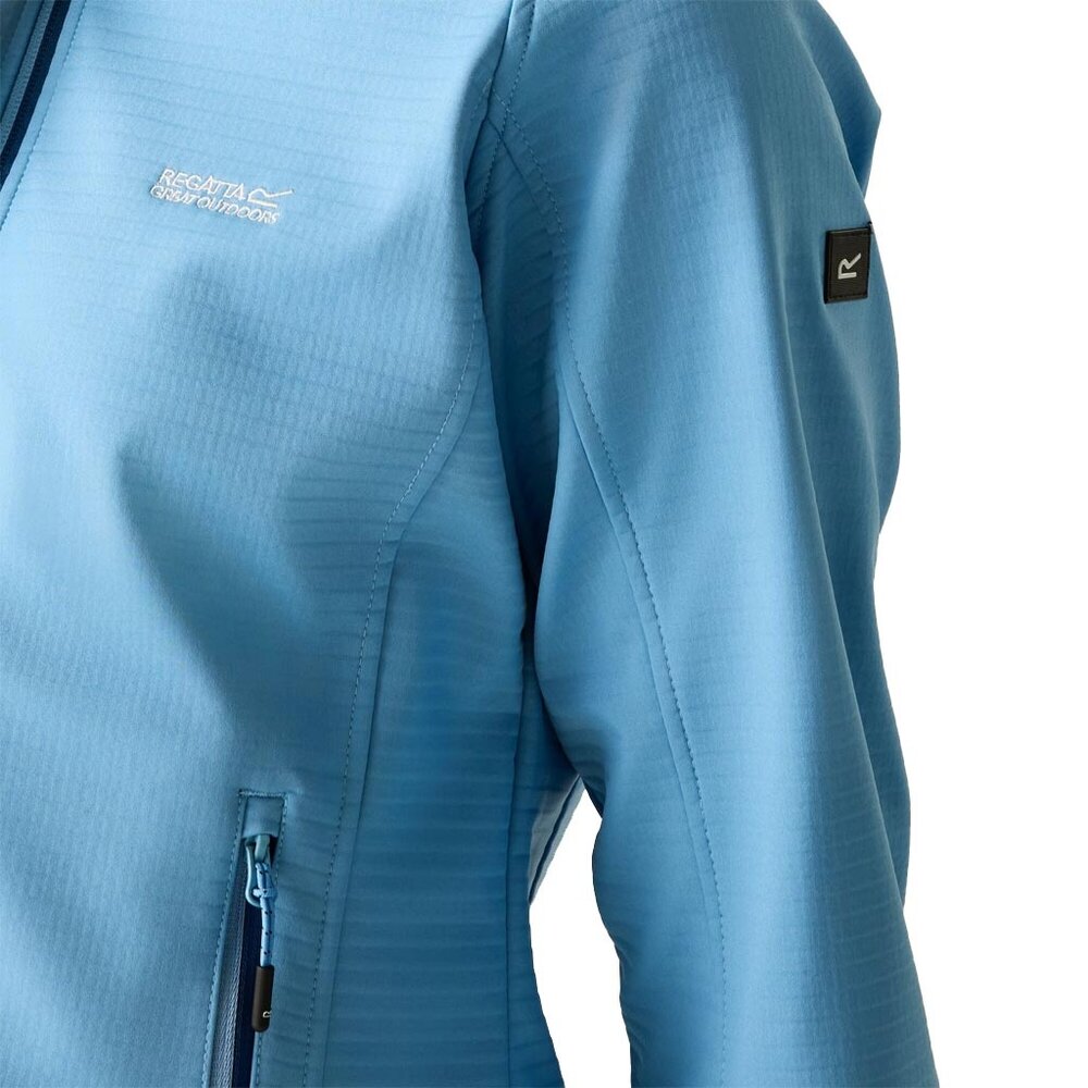 Regatta Arec Washed Denim Softshell Jas Dames