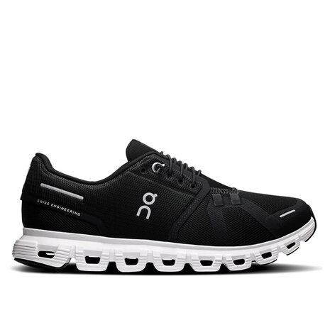 ON Cloud 6 Black White Wandelschoenen Heren