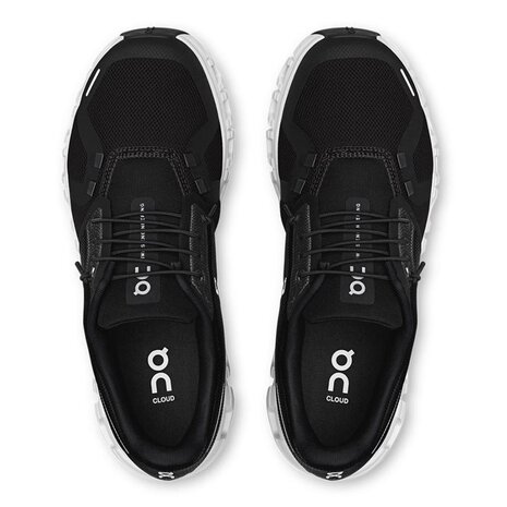 ON Cloud 6 Black White Wandelschoenen Heren