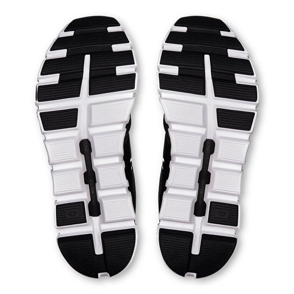 ON Cloud 6 Black White Wandelschoenen Heren