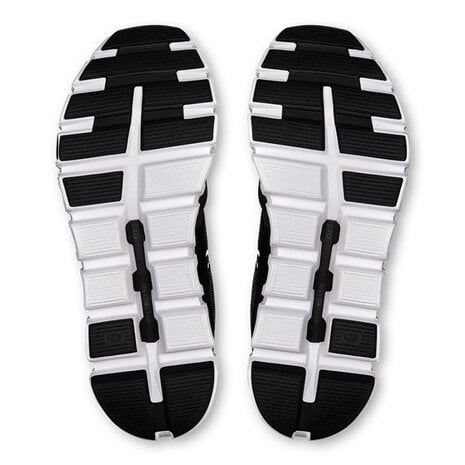 ON Cloud 6 Black White Wandelschoenen Dames