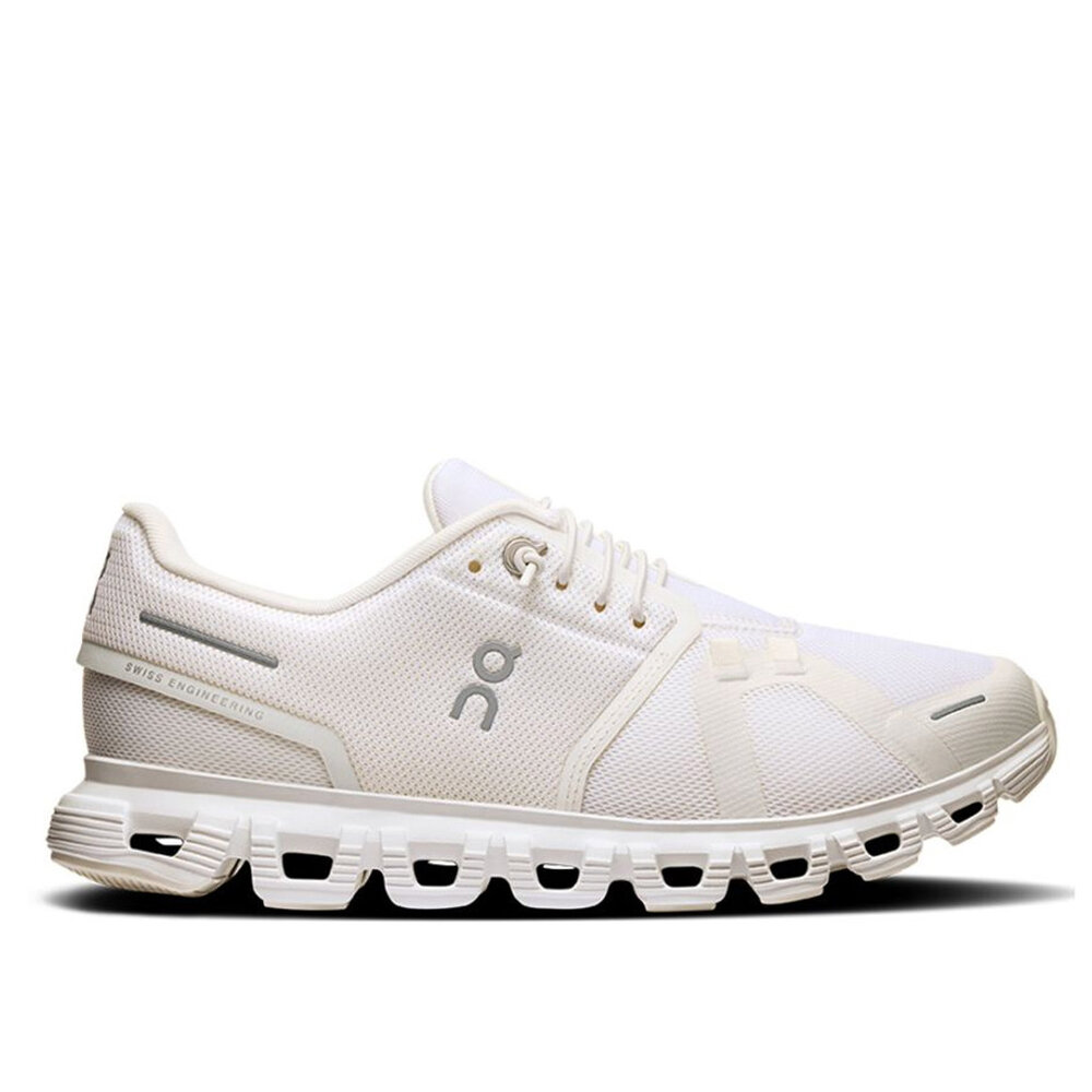 ON Cloud 6 White White Wandelschoenen Dames ON Cloud 6 White White Wandelschoenen Dames
