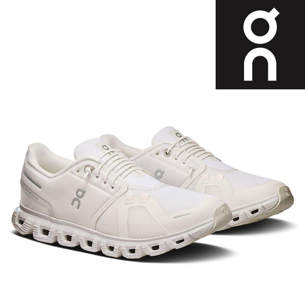 ON Cloud 6 White White Wandelschoenen Dames ON Cloud 6 White White Wandelschoenen Dames
