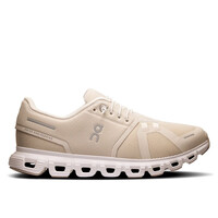 ON Cloud 6 Pearl White Wandelschoenen Dames